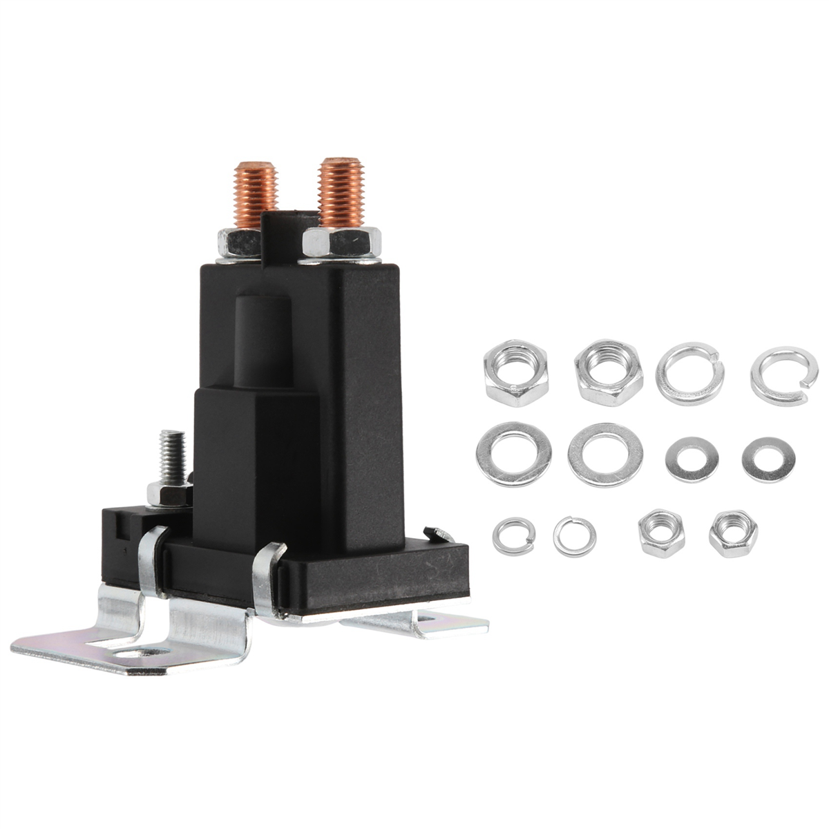 Newest Dual Battery Isolator Relay Start On/Off 4 Pin 500A 12V For Car Power Switch