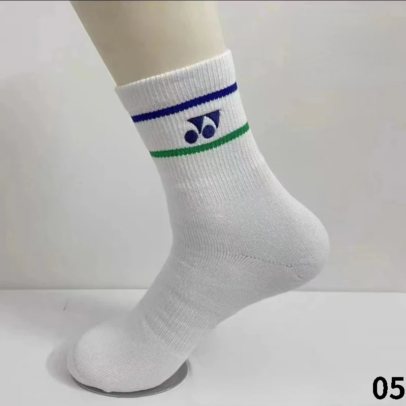 YONEX nuevos calcetines de bádminton calcetines deportivos con parte inferior de toalla gruesa absorben el sudor y desodorizar Fitness correr