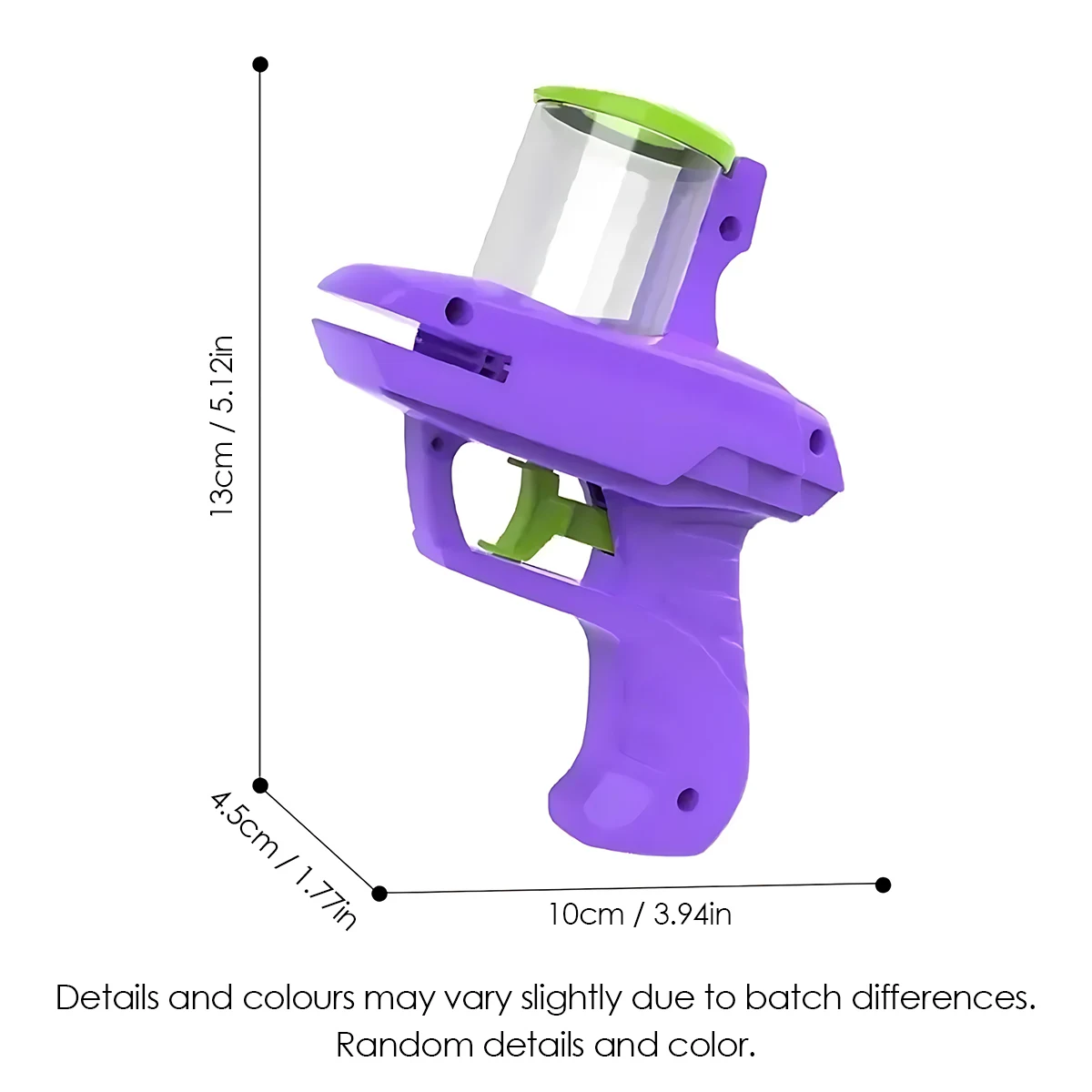 1pc bambini gioco all'aperto disco pistola giocattolo disco volante tiro lanciatore pistola doppio genitore-figlio giocattolo interattivo per bambini per i regali dei ragazzi