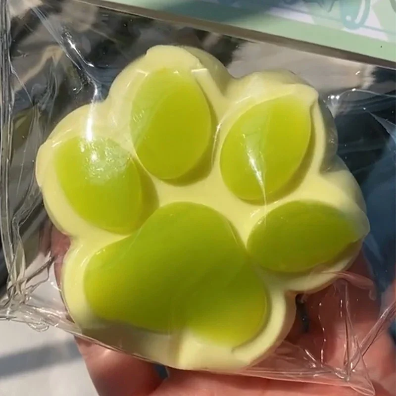 Cat PAW Mochi Taba Squishy Fidget ของเล่นน่ารัก Cat Paws ของเล่นช้า Rebound Decompression ของเล่นลดความเครียดของเล่นเด็กของขวัญ ﻿