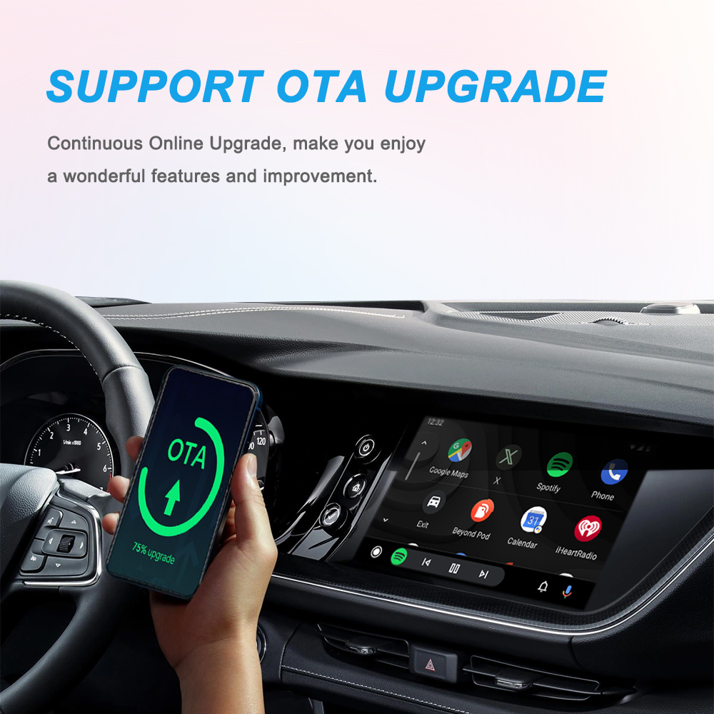 XUDA 2025 New Wireless Carplay and Android Auto 2in1 smart Mini Box WIFI BT Auto Connect For Toyota Volvo Benz MG Kia MAZDA FORD
