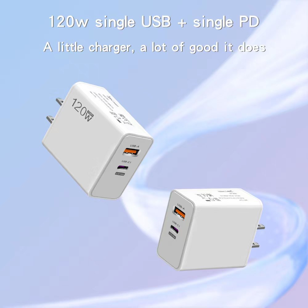 Xiaomi 120W Fast Charger USB Type C PD Cable EU Hypercharge Quick Charge 3.0 Adapter For iPhone Samsung Oneplus Pixel Cellphones