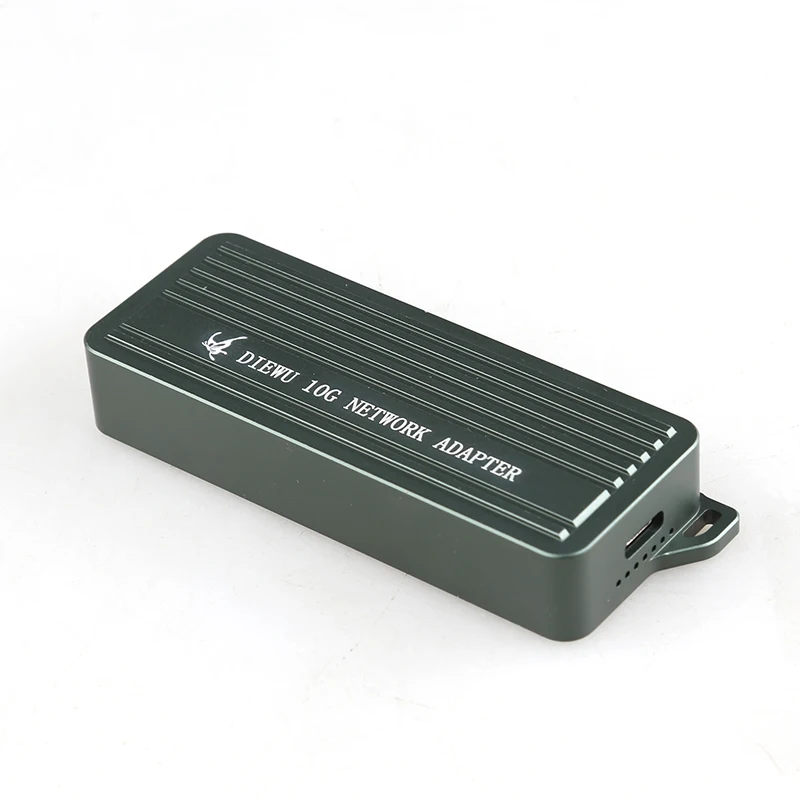 10GbE USB-C Ethernet-адаптер USB3.2 Type C 10-гигабитный Ethernet-адаптер Realtek/RTL8159 Поддержка Windows 11