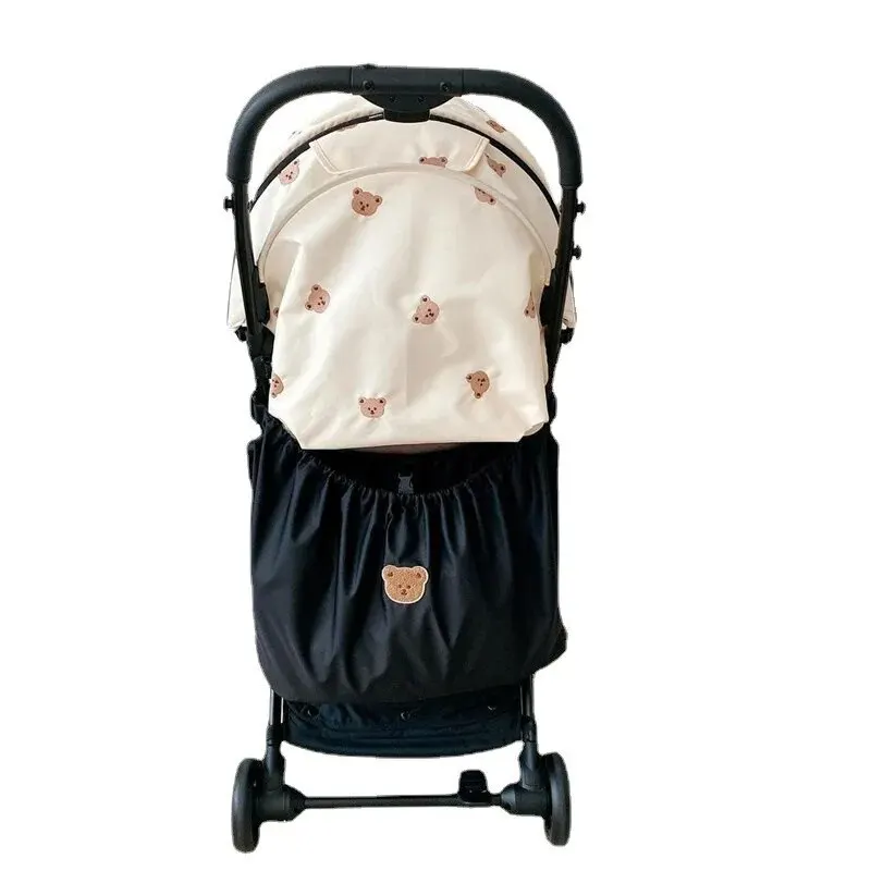 Saco de armazenamento de carrinho de bebê para sair, mamadeiras, saco de armazenamento de fraldas, saco de armazenamento de carrinho de criança