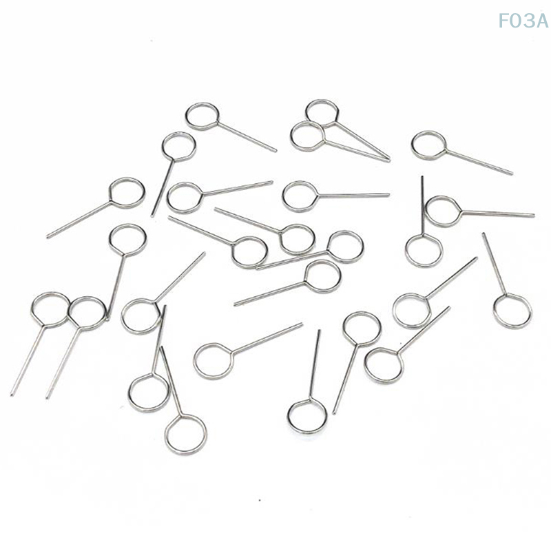 20 Teile/los Universal Sim Karte Tray Ejector Eject Pin Schlüssel Entfernung Werkzeug für Telefon