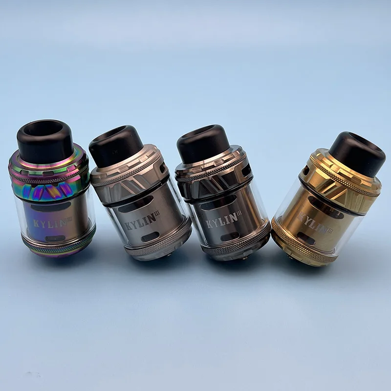 Kylin V3 RTA Tank 4ML 6ML Atomizador vape rta tankSupport Vaporizador de cigarrillo electrónico de bobina simple y doble