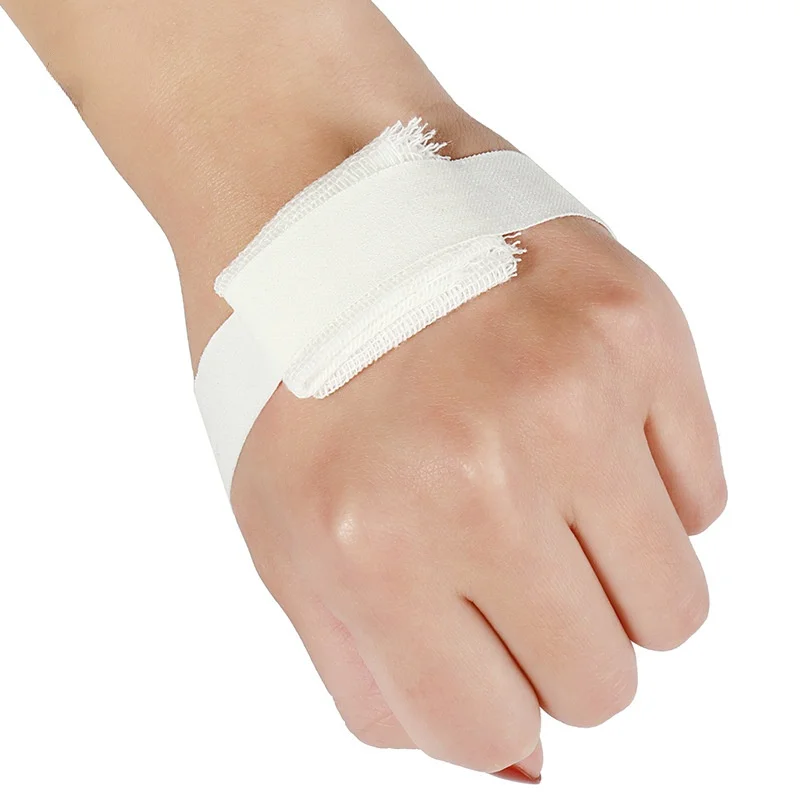 5 rouleaux de ruban adhésif respirant 2cm x 2m, ruban de pression médical pour réparer les pansements, trousse de premiers soins d'urgence (sans coller à la peau)