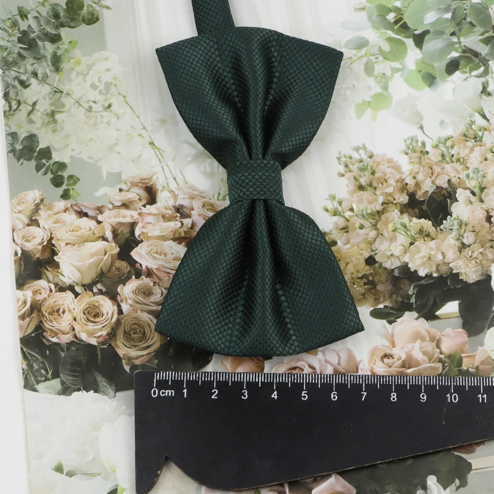 Fashion Suspender Bow tie Set Solid Colour Bowtie With Braces Elastic Adjustable 3 Clips Y-back Straps Butterfly Party Wedding