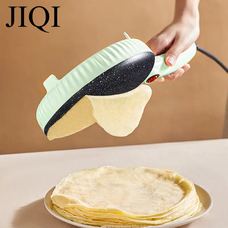 Automatische Pfannkuchenherstellungsmaschine, sofortige Heizung, DIY Snack, Burrito, Backform, Kreppmaschine, Frühlingsrolle, Flapjacks, Lasagne Skille