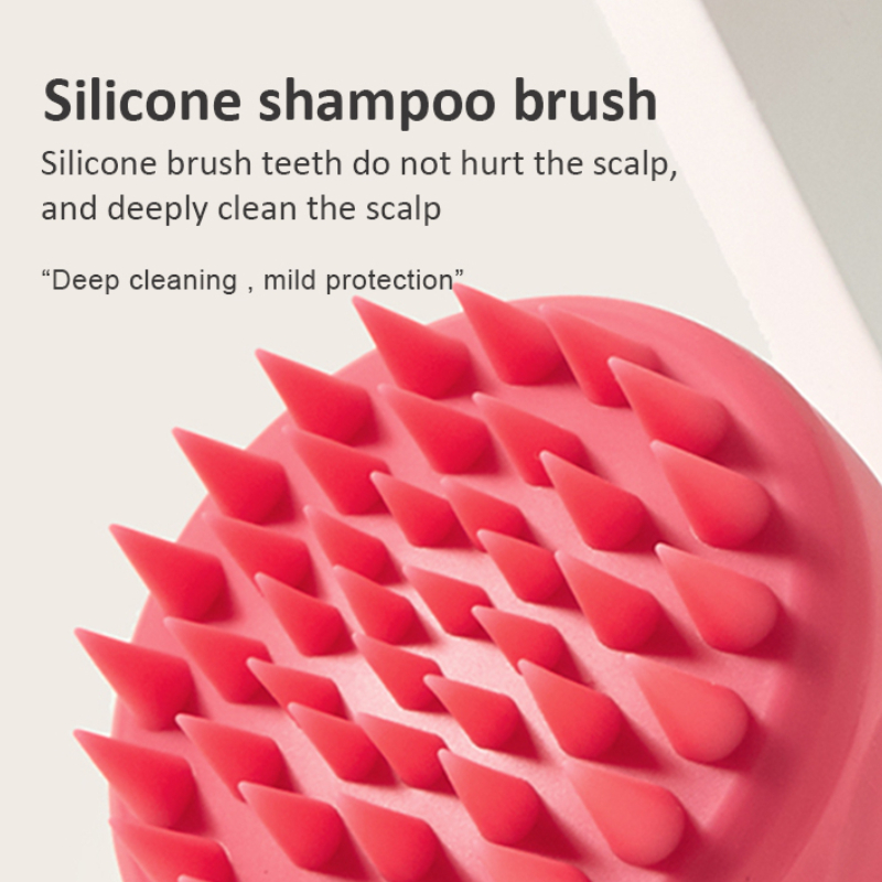 Bouteille de shampoing en Silicone PP, bouteille de teinture pour cheveux avec applicateur, brosse pour bouteille d'huile, brosse de Massage du cuir chevelu, bouteille de teinture pour cheveux, 2 pièces/ensemble