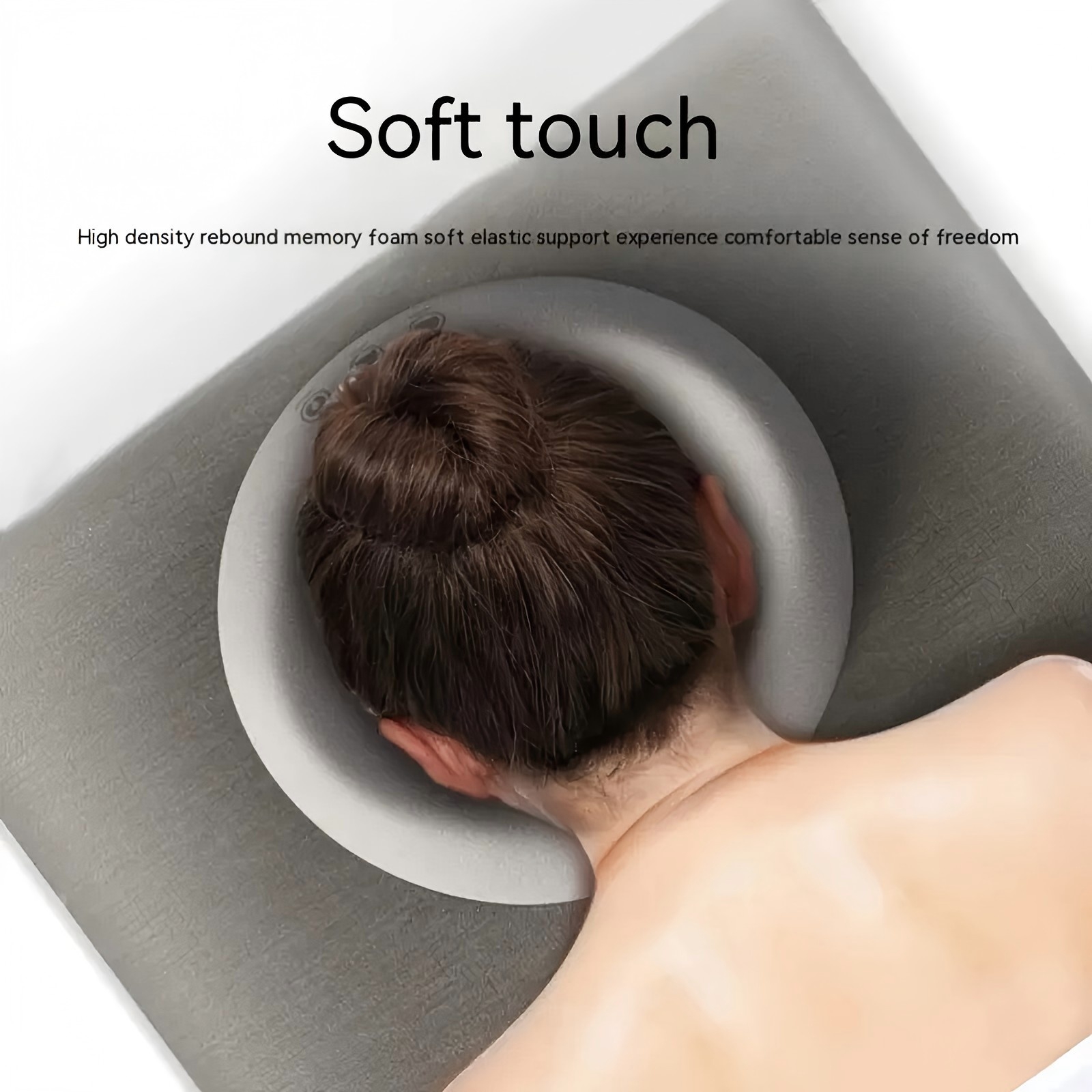 Travesseiro de beleza para salão de beleza, travesseiro para dormir, massagem facial, memória, algodão, travesseiro para dormir
