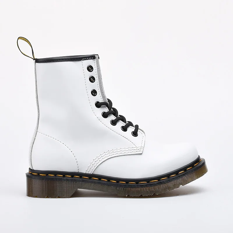 Botas de alta calidad para hombre y mujer, zapatos informales, botines clásicos, sin cordones, para oficina, ventilación, motocicleta versátil