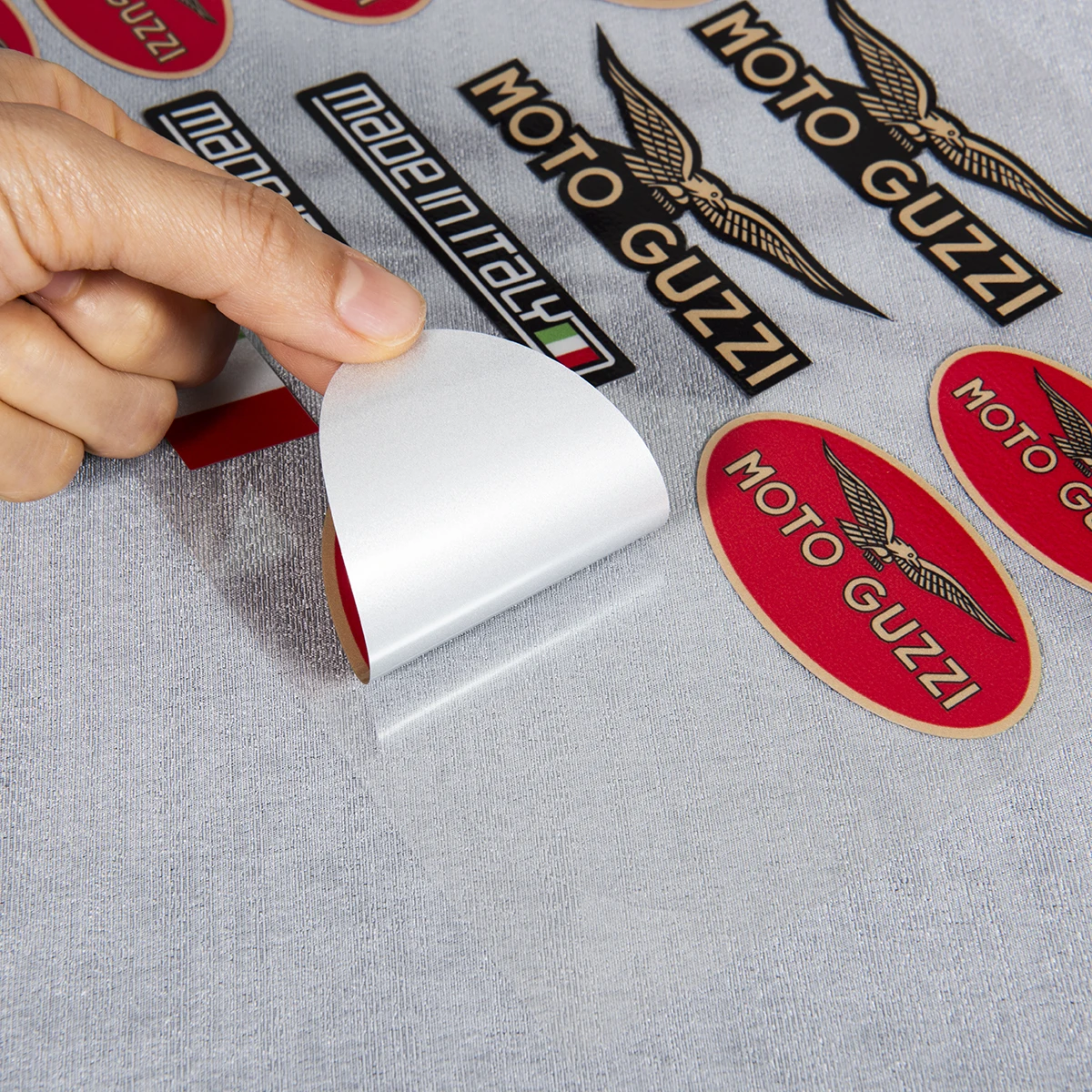 Calcomanías para Moto Guzzi, pegatinas para motocicleta, Kit de gráficos para Moto Guzzi V7 V100 Mandello V9 V85TT, accesorios