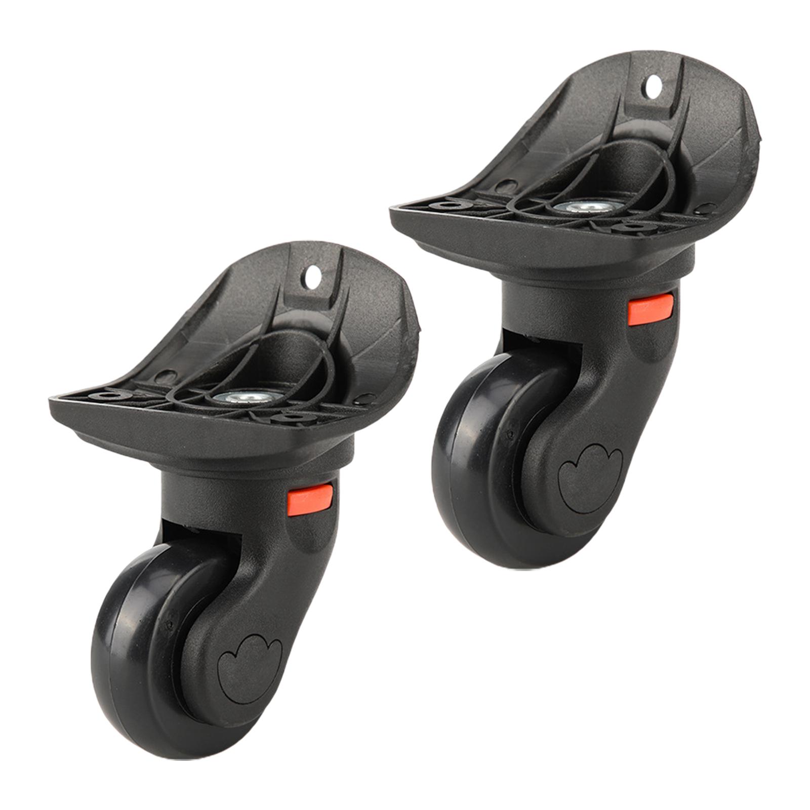 2 колеса для багажа, сверхмощные износостойкие колеса для ремонта чемодана