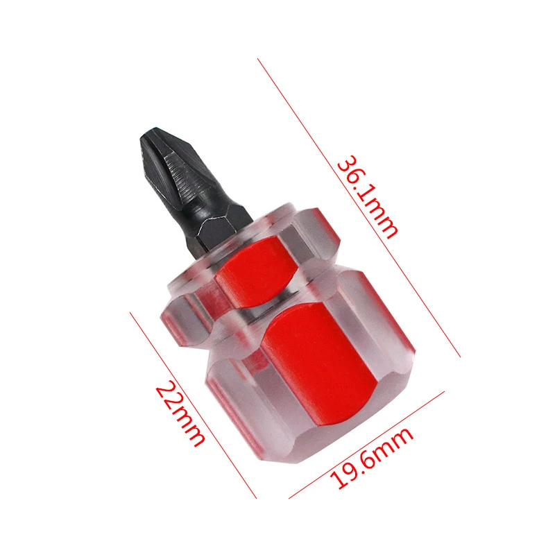 Vặn Vít Bộ Mini Di Động Nhỏ Củ Cải Đầu Tua Vít Chính Xác Dụng Cụ Sửa Xe Trong Suốt Tay Cầm Sửa Chữa Dụng Cụ Cầm Tay