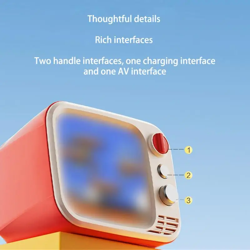 Mini Tv Game Console Advanced Ips Display Multiplayer Fun Portable And Compact Nostalgic Gaming Experience Vibrant Ips Screen