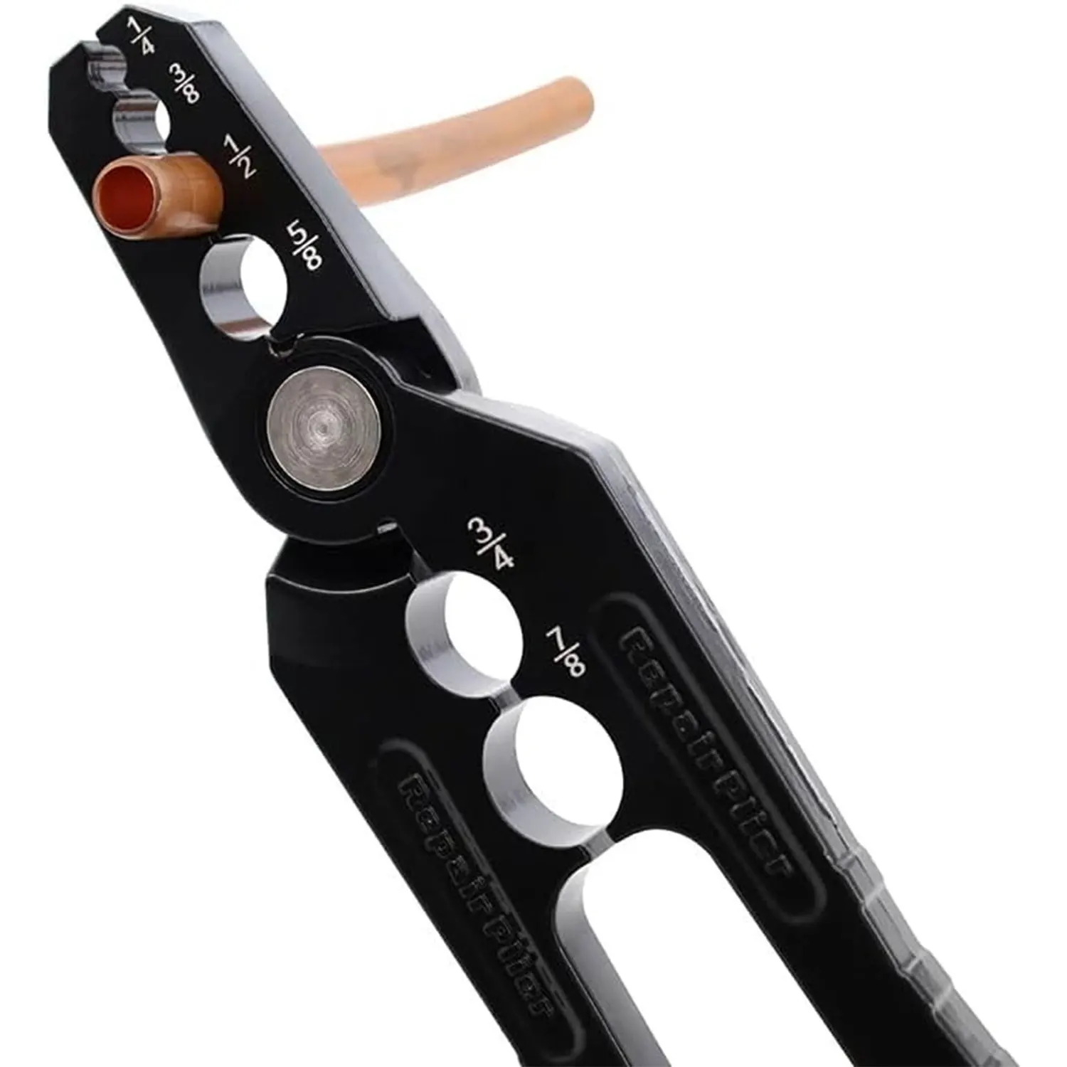 CT-301 manual tubo de cobre mais redondo alicate reparador de tubo plano ferramenta de refrigeração alicate diâmetro 1/4 "3/8" 1/2 "5/8" 3/4 "7/8"