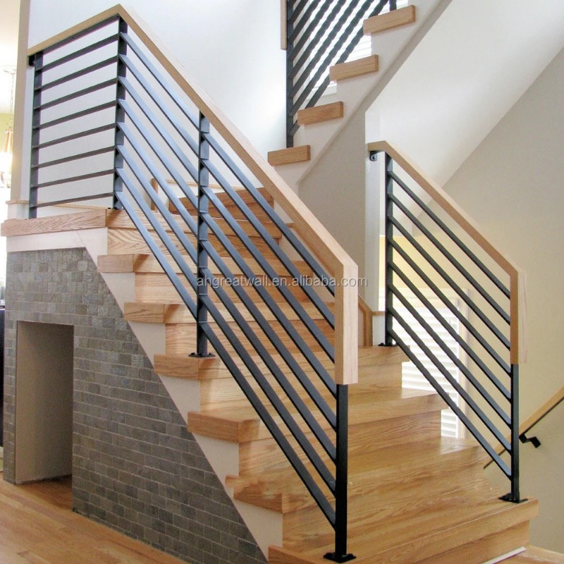 Aluminum Casting Carved Fence Copper Carved Balustrades Stair Handrails Railing Staircase Guardrail Customized