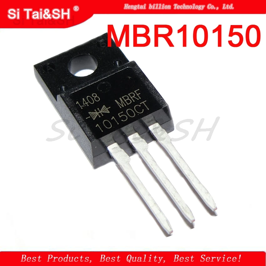 5pcs MBR10150 MBR10150FCT MBR10150CT SB10150 STPS10H150CF  Data system