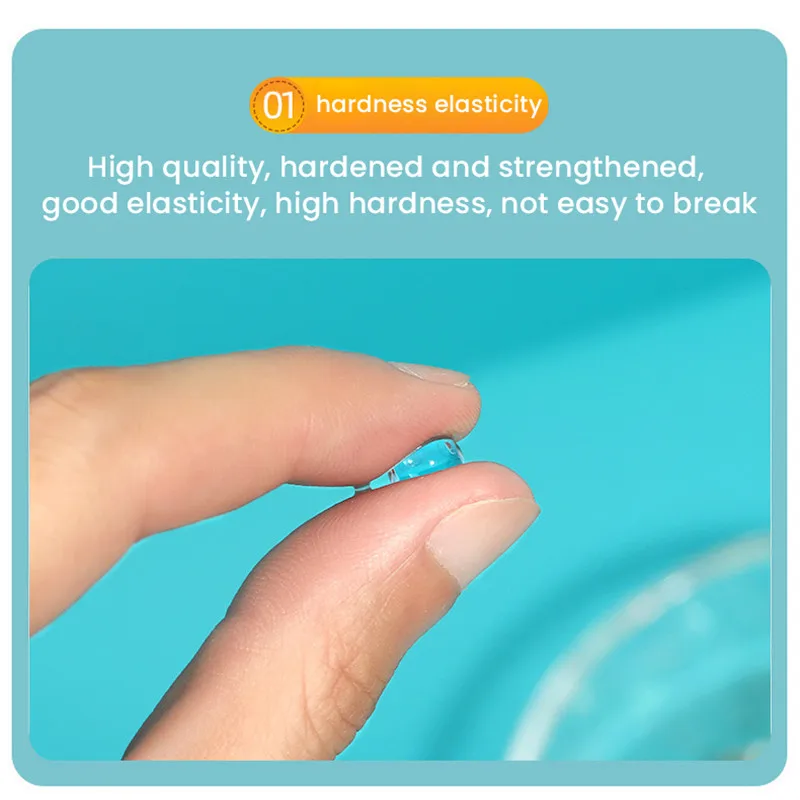 20000 pièces perles d'eau mélange couleur cristal boue Hydrogel Gel polymère gelée boules décor à la maison hydroponique arc-en-ciel bouteille bricolage 7-8mm