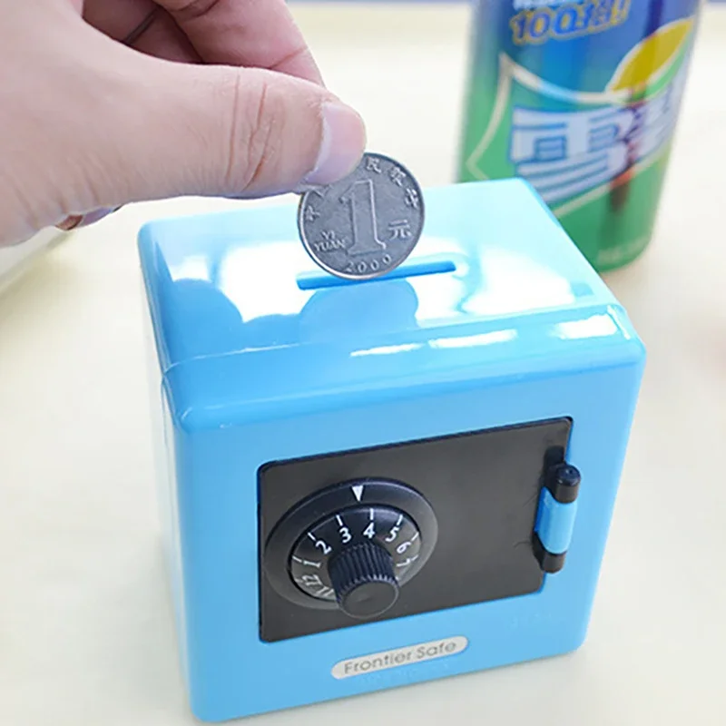 1 Máy Tính Mini Đựng Tiền Kết Hợp Khóa Tiền Đồng Tiền Tiết Kiệm Tiền Giấy Tiền Mặt Hình Heo Con Gửi Tiền An Toàn Hộp Đựng Quà Tặng Ngân Hàng mã