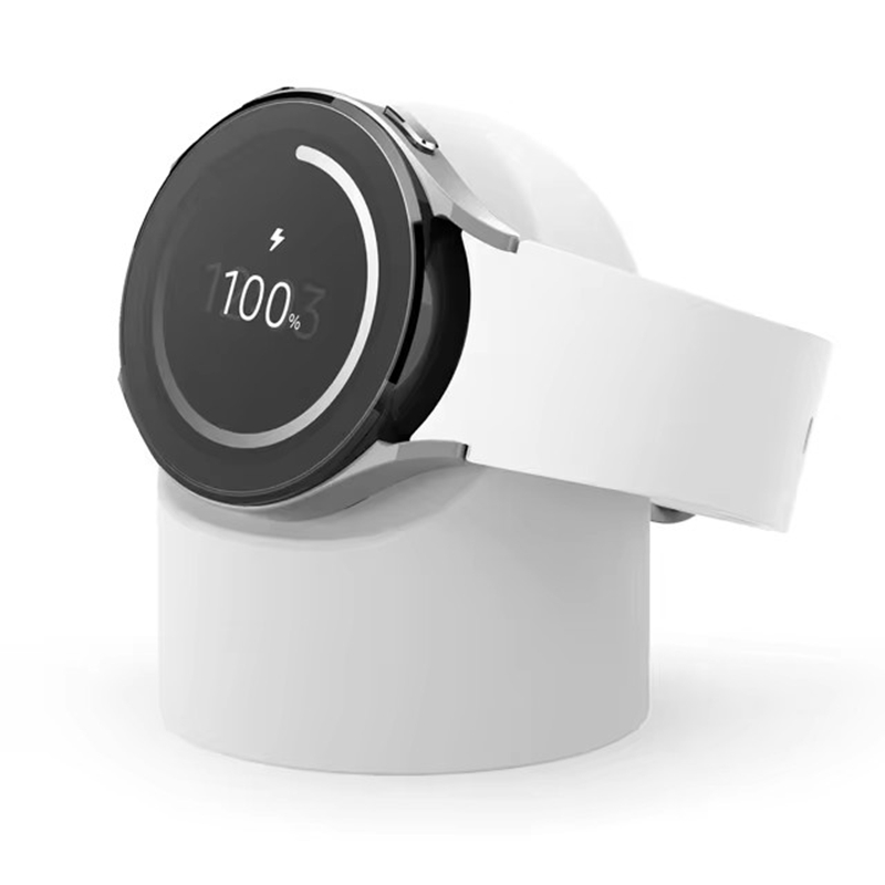 Supporto in silicone per caricabatterie compatibile con Samsung Galaxy Watch Ultra 49mm 7 4 3 6 40 44 46mm 5 Pro 45mm