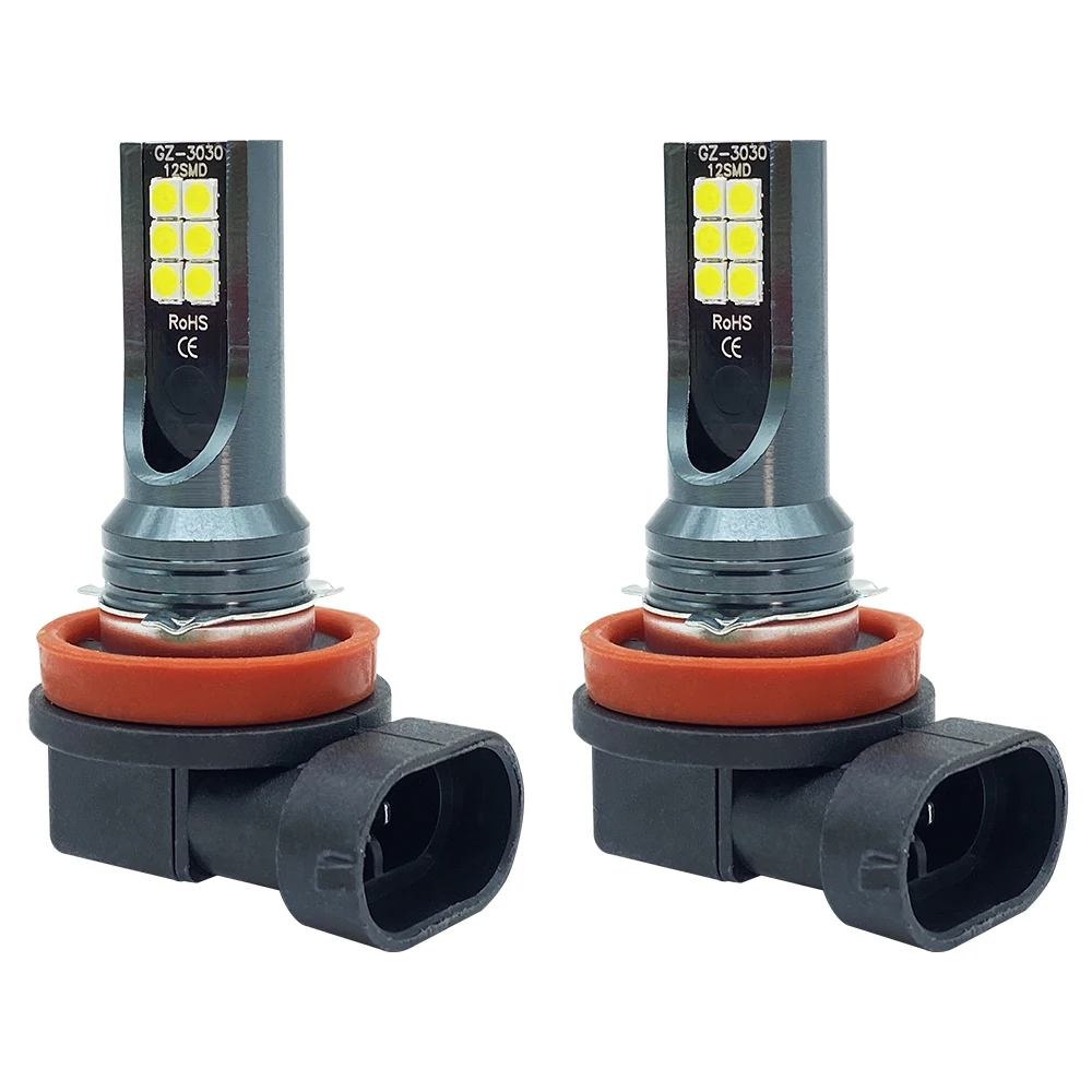 2 Chiếc H11 H8 H4 H7 H1 H16 H3 H10 9005 HB3 9006 HB4 Đèn LED Xe Hơi Ô Tô Đèn Sương Mù 6000K bóng Đèn Pha 3000K 12000K 4300K Tự Động Đèn Sương Mù