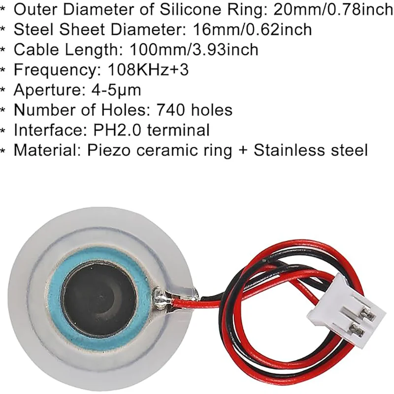 Aokin módulo umidificador kit diy pulverizador usb núcleo de algodão escudo com interface tipo c stm32 placa driver umidificador acessórios