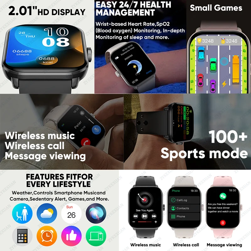Pour Xiaomi montre 5 Version mondiale hommes femmes HD AMOLED écran fréquence cardiaque Bluetooth appel GPS piste étanche sport montre intelligente