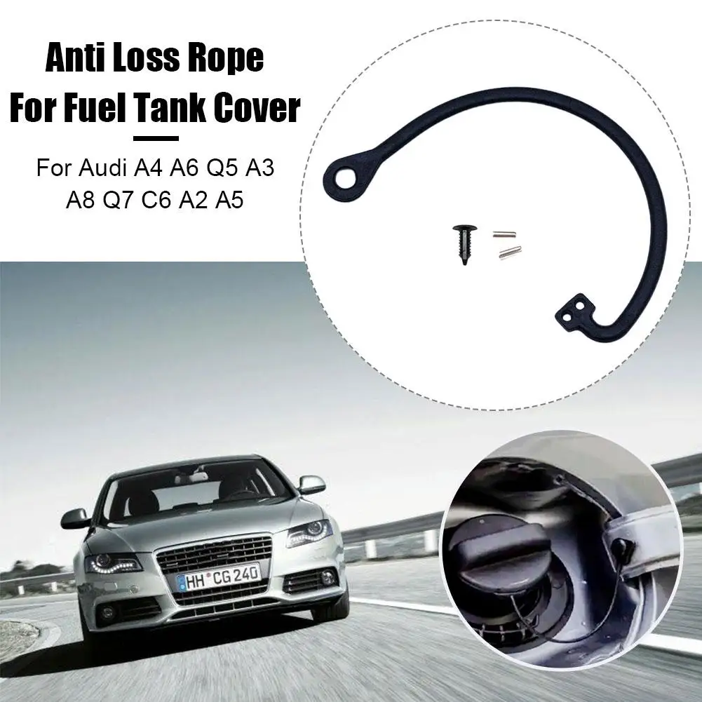 Faixa do cabo da tampa do tanque de combustível, corda do cabo para VW Jetta, golfe, Passat, Audi A1, A3, A4, A5, A6, A8, Q3, Q5, Q7, Seat, 1802015, 56