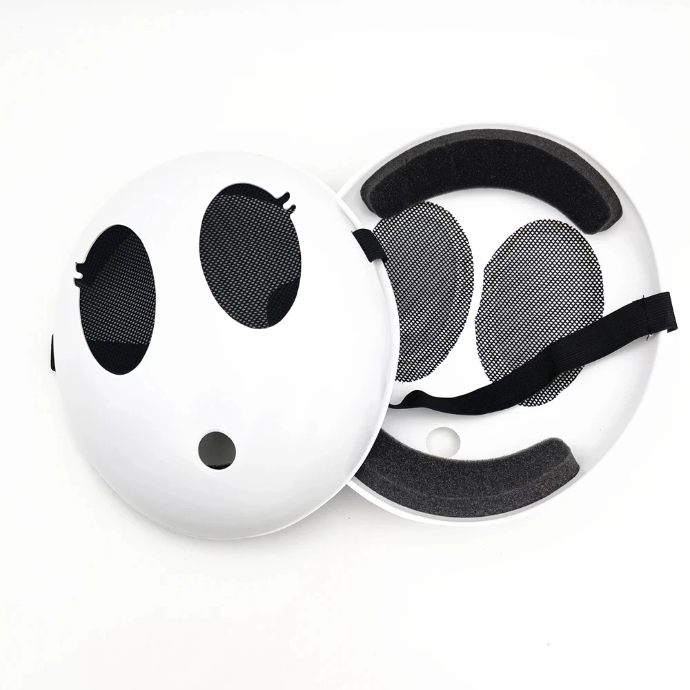Game Bros Shy Guy Mask Cosplay Funny Unisex Kid Boys Girls Adlut Plastick Masks Halloween Carnival Party Costume Props