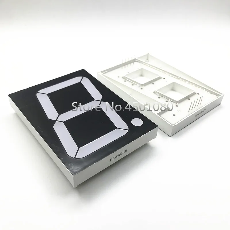 5PCS/LOT 40101AS 40101BS  4 inch 7 segment Red Displays Digital Tube 10PIN common cathode LED Digital Tube
