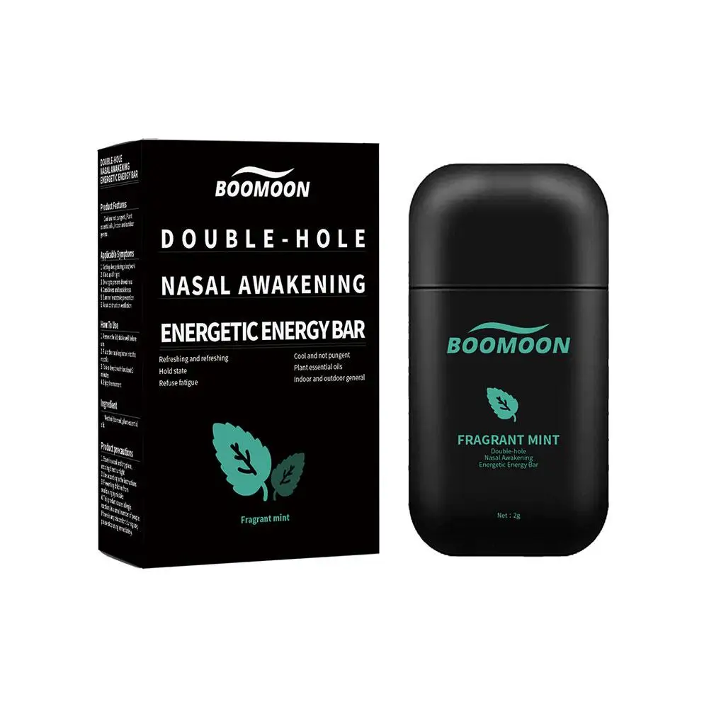 1pc Energy Bar Quick Pick-me-up Cozy Refreshment Bar Essential For Work And Class Peppermint Nasal Suck Stick