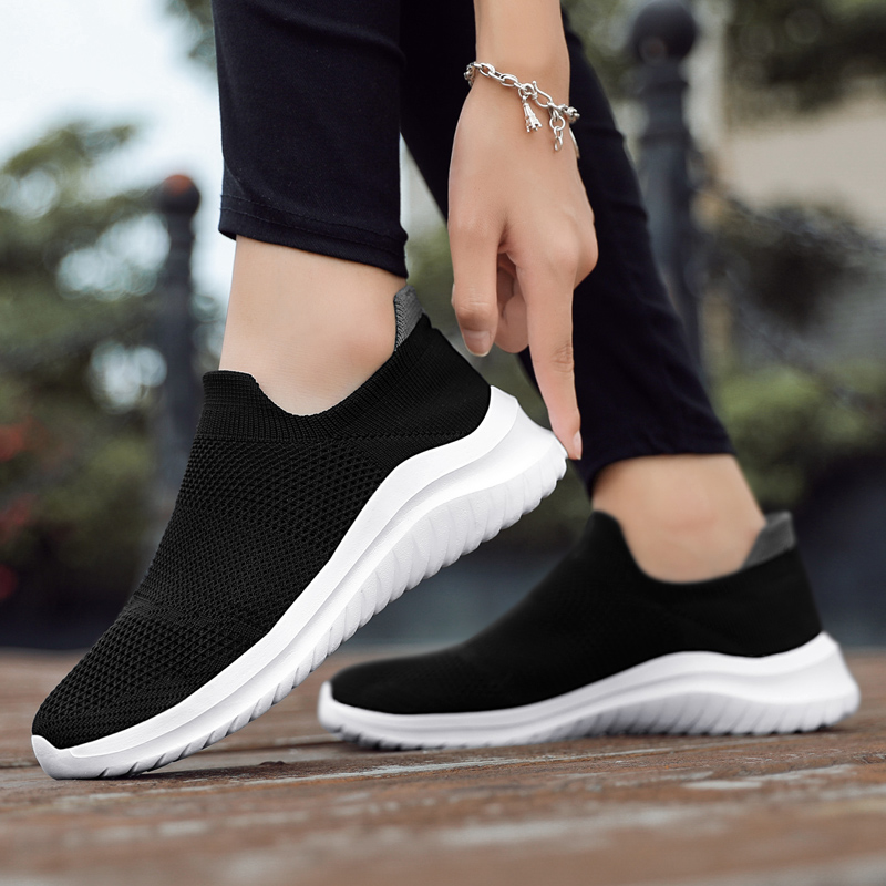 Heren Schoenen Sneakers Ademend Mesh Instapper Loopschoenen Outdoor Antislip Paar Jogging Training Wandelen Sportschoenen