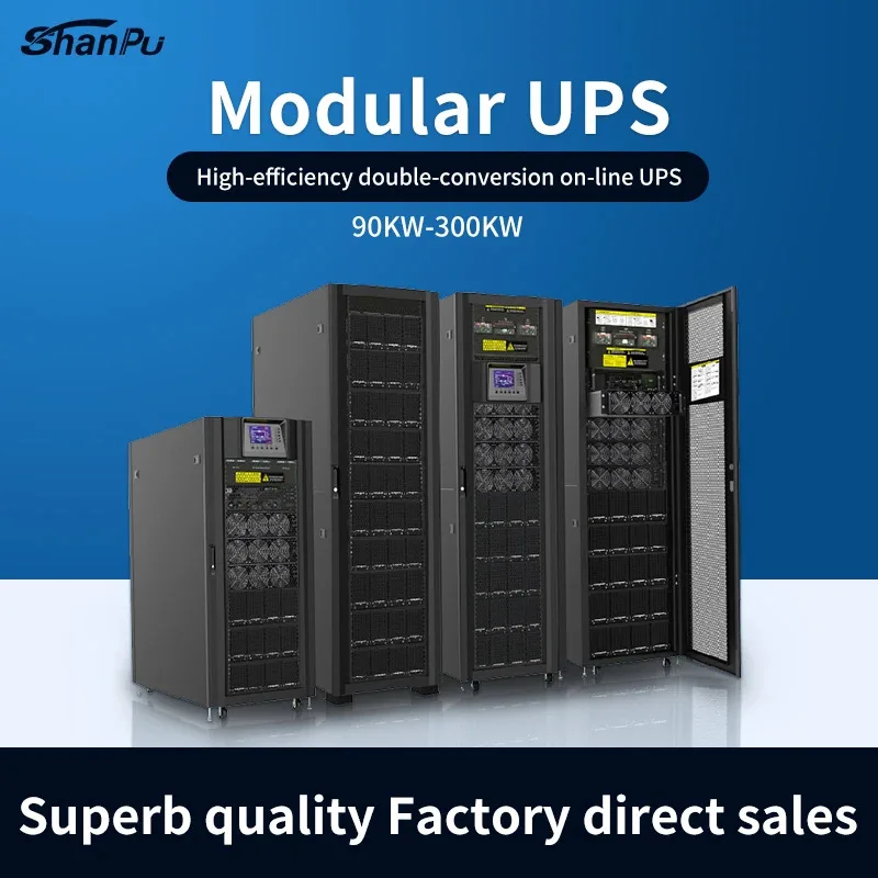 High Quality 3 Phase Modular Ups Input 430V Output IP20 90kw 120kw 180kw  200kw 600kw Modular Ups