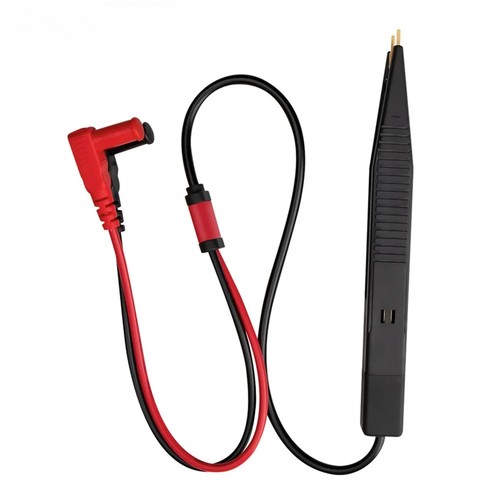 Detector de Clip de condensador, cables de prueba de capacitancia de línea, Clip LCR, accesorios universales para multímetro de resistencia de condensador de prueba