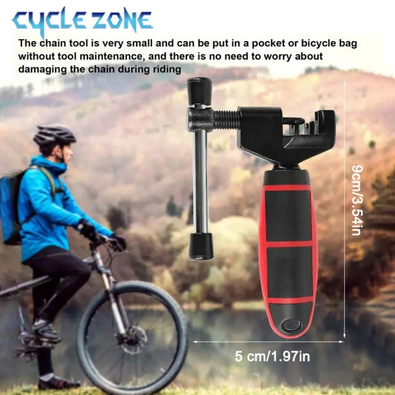 Fahrrad Kettenschneider Fahrrad Kette Pin Remover Bike Link Breaker Splitter Radfahren Ketten Extractor MTB Zyklus Reparatur Werkzeug Zubehör