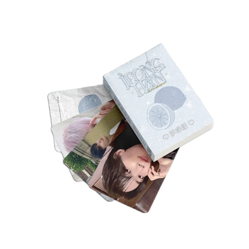 50 ชิ้น/เซ็ต Yoon Jeonghan เลเซอร์การ์ด Lomo เกาหลี Star Mini โปสการ์ด 3 นิ้ว HD Photocard แฟนคอลเลกชันการ์ด