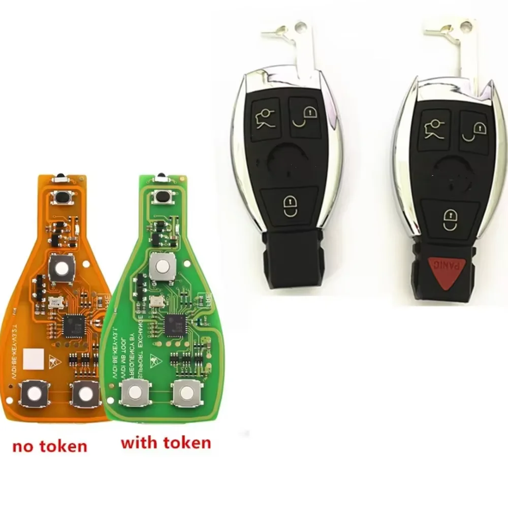 1/5 Uds XHORSE VVDI BE Key Pro V3.1 PCB Chip remoto versión mejorada 315/433MHz puede MB BGA Token para Mercedes Benz