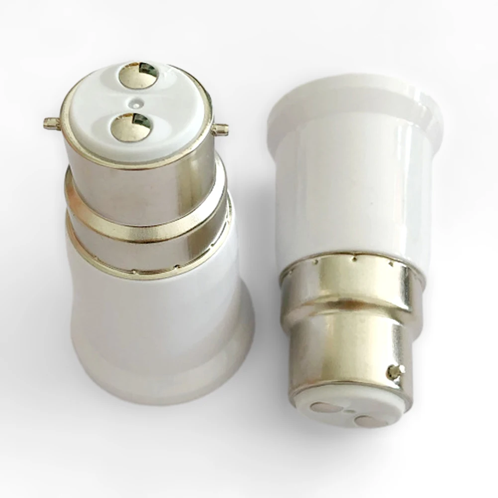 1/4/10 pz Senza Saldatura B22 A E27 Presa di Luce Adattatore Portalampade Portalampade Convertitore Estesa Lampada Lampadina supporto di conversione