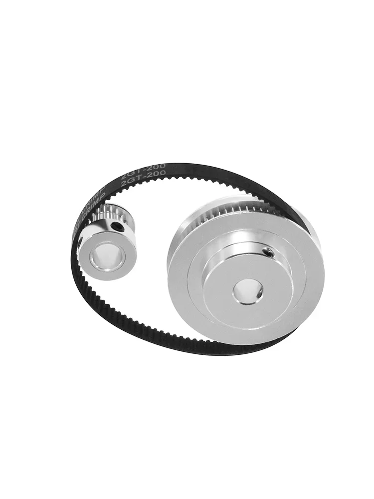 1:3drive laço fechado 2gt conjunto de polia de correia dentada 20 e 60 dentes furo 5 e 8mm para impressora 3d robô equipamento de automação de braço