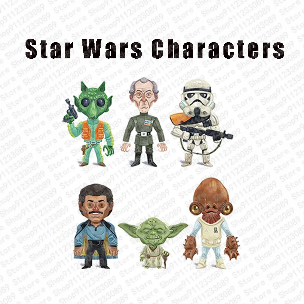 Jedi Anakin Skywalker Building Block Ahsoka Tano Yoda Obi-Wan Kenobi Grogu Kanan Jarrus Фигурка Barriss Offee Satele Shan Toy