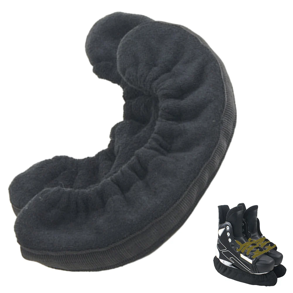 Elastic Ice Skate Cover Guard  Super Absorbent And Quick Drying  Thick Velvet Lining  Easy To Use  Suitable For Figure Skates