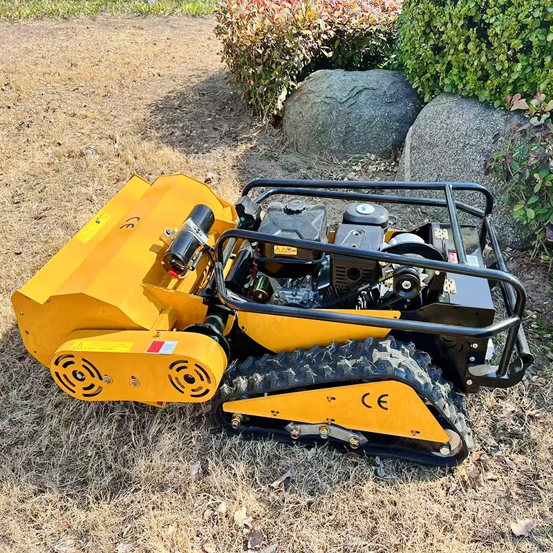 Aangepaste fabriek directe verkoop rups 1000 mm borstelloze motor Multi-scène efficiënte dorsvlegelmaaier