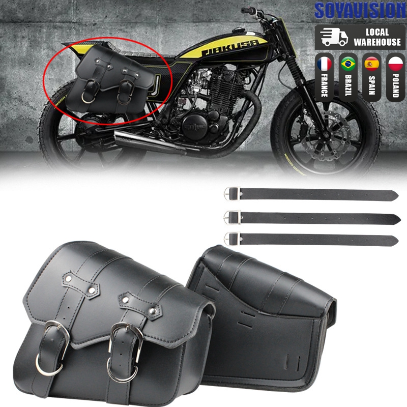 Motorcycle Saddlebag Side Tool Luggage Package Saddle For  Harley Honda Suzuki Kawasaki Yamaha Accessories Rear Seat Travel Bag