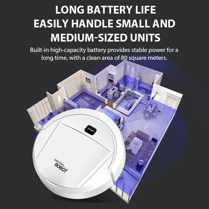 2024 Smart Robot Vacuum: Auto Dry/Wet Cleaning, Sweeping, Charging, Intelligent Home Cleaning Machine