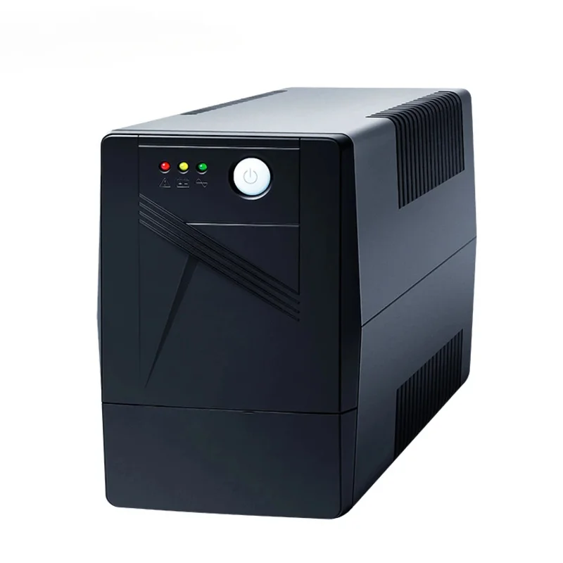 650VA 360W Monofásico Ups Fuente de alimentación ininterrumpida Batería de respaldo para computadora/médica/banco