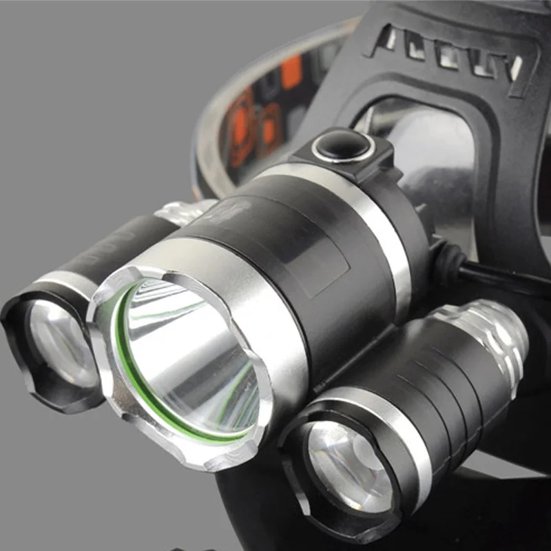 ZK20 LED Cao Lumens 4 Chế Độ T6 18650 Pin Sạc Đèn Pin Chống Nước Chiếu Sáng Ngoài Trời Cắm Trại Câu Cá