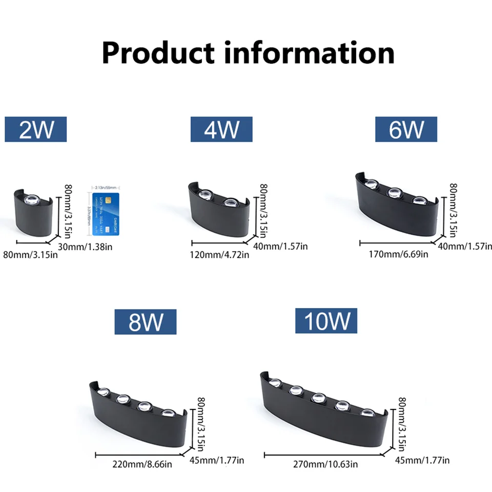 LED 벽 램프 LED 전구 야외 모션 센서 조명, 방수 IP66 벽 조명, 베란다 정원 조명, 거실 거리 계단