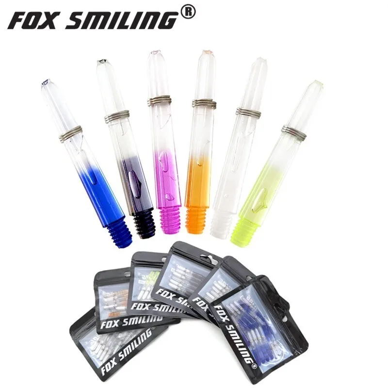 Cáo Cười 12 2BA 35Mm Phi Tiêu Trục Nylon Trục Phi Tiêu Chuyên Nghiệp Phi Tiêu Nhựa Trục Phi Tiêu Phụ Kiện 5 màu Sắc